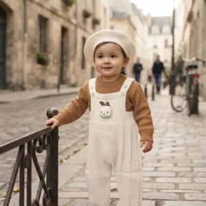 Baba 2pcs Woollen Romper