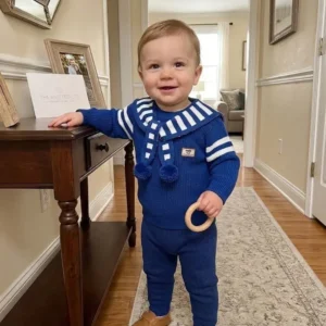 Baba three piece woollen dress